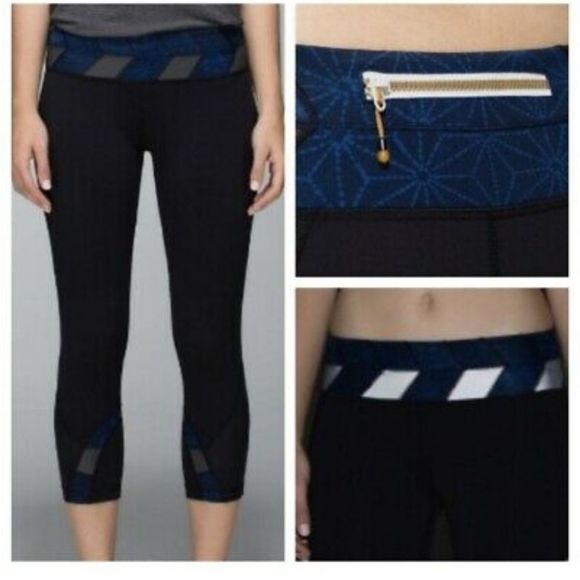 Lululemon Run Inspire Crop 2 *SHASHIKO Special Edi